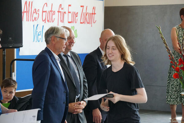 Ehrung der Klassenbesten