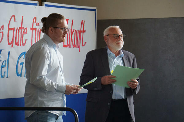 Ehrung durch die Bauhütte der Pfalz