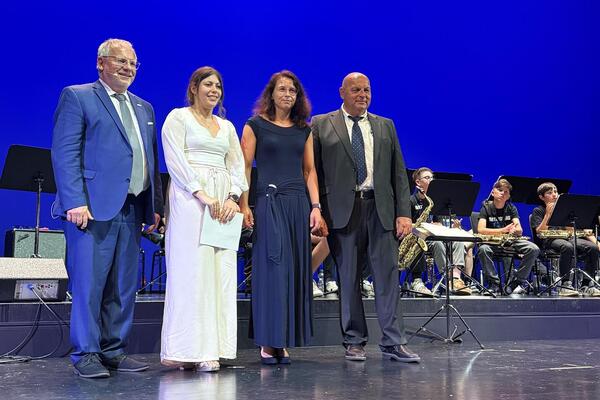 Auszeichnung des Freundeskreises an Frau Strube